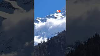 Deadly avalanche in the Alps caught on camera [upl. by Calan9]