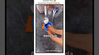 Easy Science Experiment 💥 II Vinegar baking soda reaction II must try at home 💥 [upl. by Carola]