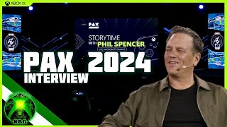 Phil Spencer Pax 2024  Interview [upl. by Atiekram401]