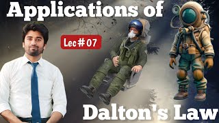 Applications of Daltons Law of Partial Pressure Class 11 Chemistry daltonlaw [upl. by Eilrac]