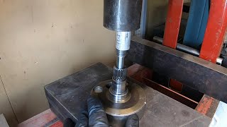 Suzuki RM125 Crankshaft repair and rebuild part 5 [upl. by Airdnalahs]