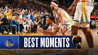 The BEST Warriors Moments From The 2022 NBAFinals 🏆 [upl. by Rehctaht]