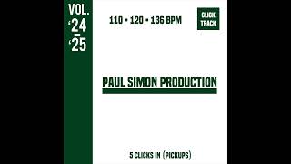 Paul Simon Production CLICKS IN ONLY SHS [upl. by Atil156]