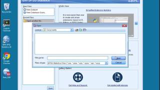 Download and Open Data in SPSS [upl. by Deach57]