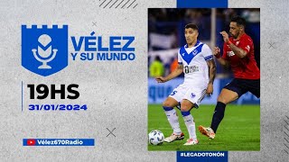 VÉLEZ PERDIÓ ANTE INDEPENDIENTE ¿LLEGARÁN REFUERZOS  VÉLEZ Y SU MUNDO 31012024 [upl. by Novihs520]