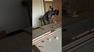 Cupboard palle finishing Woodwork Finishing trending viral ￼aadilrao3917 [upl. by Rafter]