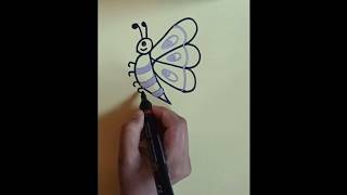 The Art of Butterflies 7 Creative Ways to Draw One [upl. by Allayne]