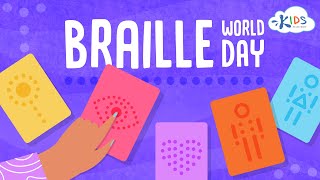 World Braille Day  January 4th Why Celebrate World Braille Day  Kids Academy [upl. by Jeffery554]