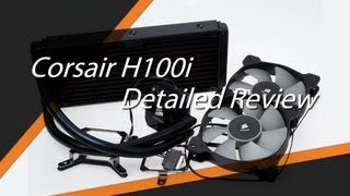 Corsair H100i Unboxingreviewoverclock delid 3570k [upl. by Adnam]