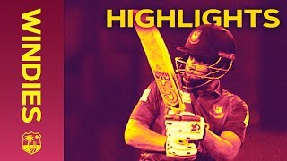 Tamim amp Shakib Put On Record Stand  Windies v Bangladesh 1st ODI 2018  Extended Highlights [upl. by Hibbitts]