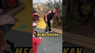 Mau Ngeprank Eh Malah Kena PRANK❗😂 videoviral videoshorts dinosaurus [upl. by Marnia]