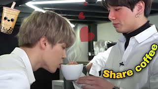 BTS coffee Shop ☕️  Hindi dub  run rp 45 [upl. by Sisto23]