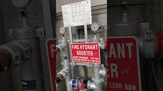 Fire hydrant booster [upl. by Vinson]