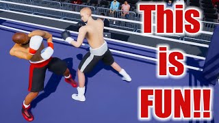 Finally Playing Career Mode in this NEW BOXING GAME  Tactic Boxing [upl. by Ebner]