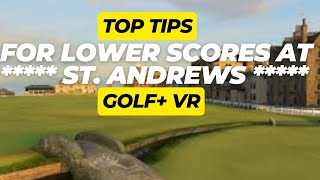 VR GolfTips  St Andrews Golf Course [upl. by Yajeet]