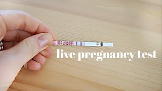 LIVE PREGNANCY TEST Baby 3 [upl. by Consolata]