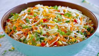 How to Make Nigerian Vegetable Salad  VERY DETAILED RECIPE  ZEELICIOUS FOODS [upl. by Tnilf]