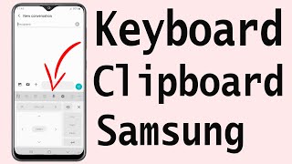 How To Enable Keyboard Clipboard For Samsung Galaxy A20A30lA40A50A70 HelpingMind [upl. by Shelbi]