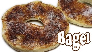 Homemade Cinnamon Bagel Recipe  Cinnamon Sugar Hot Bagels  Bagel Breakfast Ideas  Homeycircle [upl. by Rdnaskela]