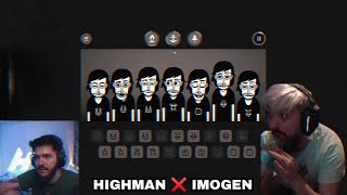 HIGHMAN ❌ IMOGEN  FACE MUZICA PE LIVE  FUNNY MOMENTS 😂 [upl. by Braasch]