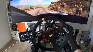 CRAZY SPEED 2 DIRT Rally 20  Audi S1 WRX  High End Full Motion Simracing Simulator [upl. by Cataldo]