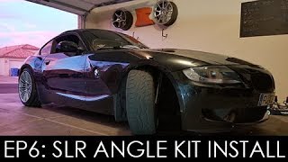 Installing the SLR Angle Kit on BMW Z4M Nearly the same as E36 amp E46 [upl. by Yllut]