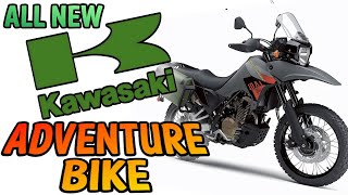 NEW Kawasaki ADV Motorcycle KLE500 – FIRST GLIMPSE [upl. by Woermer]