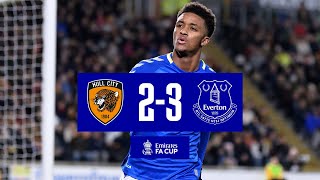 TOWNSEND CRACKER SENDS BLUES THROUGH  EMIRATES FA CUP HIGHLIGHTS HULL CITY 23 EVERTON [upl. by Neddra]