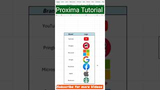 Learn how to add social media logos directly in MS Excel shortvideo exceltech excellife shorts [upl. by Manella]