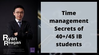 【Time management Secrets to get 4045 in IB】 [upl. by Hewart20]