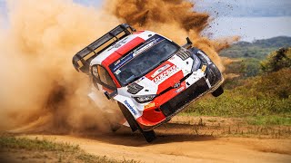 The Best of WRC Rally 2023  Crashes Action and Raw Sound [upl. by Collie891]