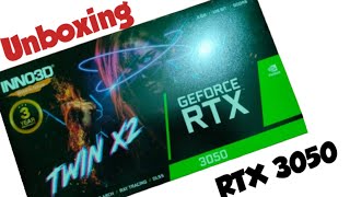 RTX 3050 Inno3D Unboxing  RTX 3050 Inno3D Graphics Card Unboxing amp Review  RTX 3050 Graphic Card [upl. by Martsen]