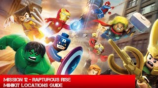 Guide Lego Marvel Superheroes  Rapturous Rise Minikit Locations  The Unhinged Gamer [upl. by Alexia820]