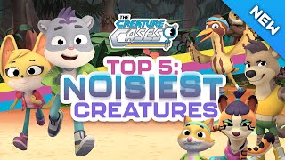 CreatureCases  🦉 Top 5 Noisiest Animals 🗒️  Creature Features  Full Episodes [upl. by Soluk]