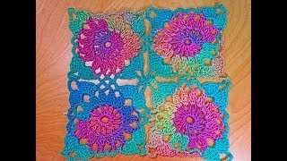 Crochet easy granny squares [upl. by Balf800]