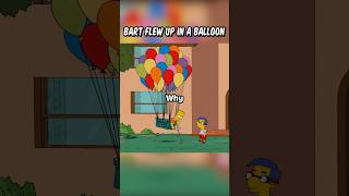 Bart flew up in a balloon [upl. by Occir]