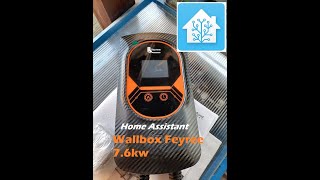 Wallbox feyree 76Kw 32A home assistant [upl. by Piscatelli]