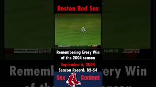 Remembering the 2004 Boston Red Sox  Win 82 redsox baseball homerun sports mlb [upl. by Anits975]