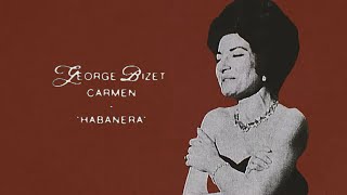 Maria Callas – Habanera from Bizets Carmen quotLamour est un oiseau rebellequot [upl. by Ferri]