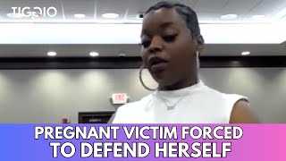 Judge Hayward Hears Domestic Violence Case Pregnant Victim Forced To Defend Herself [upl. by Marris943]