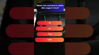 What’s the command to check disk usage in Linux computerbasics [upl. by Lezirg]