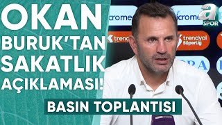 Adana Demirspor 15 Galatasaray Okan Buruk Maç Sonu Basın Toplantısı  A Spor  01092024 [upl. by Annawik239]