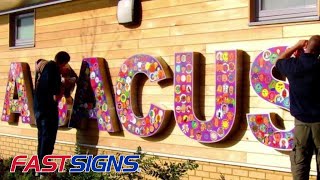 FASTSIGNS® Fabricates Your Architectural Sign and Design Needs  FASTSIGNS® [upl. by Crosley]