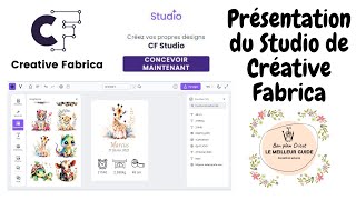 Nouveauté  Explication de Studio sur Créative Fabrica [upl. by Nimoynib]