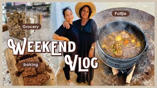 A weekend Vlog  My mom visited  Mom of 3  Namibian YouTuber [upl. by Atiuqel]