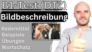 B1 DTZ Bildbeschreibung  TELC DTZ Prüfung [upl. by Burdett]