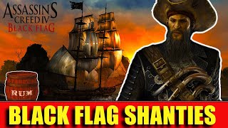 Assassins Creed Black flag Sea Shanties  Karaoke Style [upl. by Kcinomod]