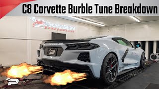 C8 Corvette Burble Tune Breakdown With Graham [upl. by Nuahsyar742]