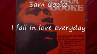 Sam CookeI fall in love everydaywmv [upl. by Adihsaar]