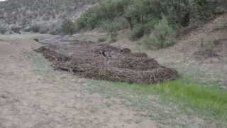 Flash Flood Fills 6 ft Culvert on Cerrososo Road 7813 [upl. by Ednew]